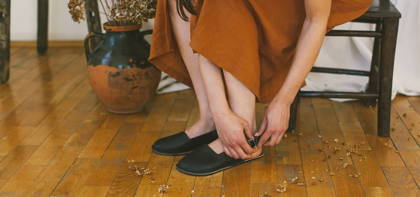 Walk Natural in Handcrafted Leather