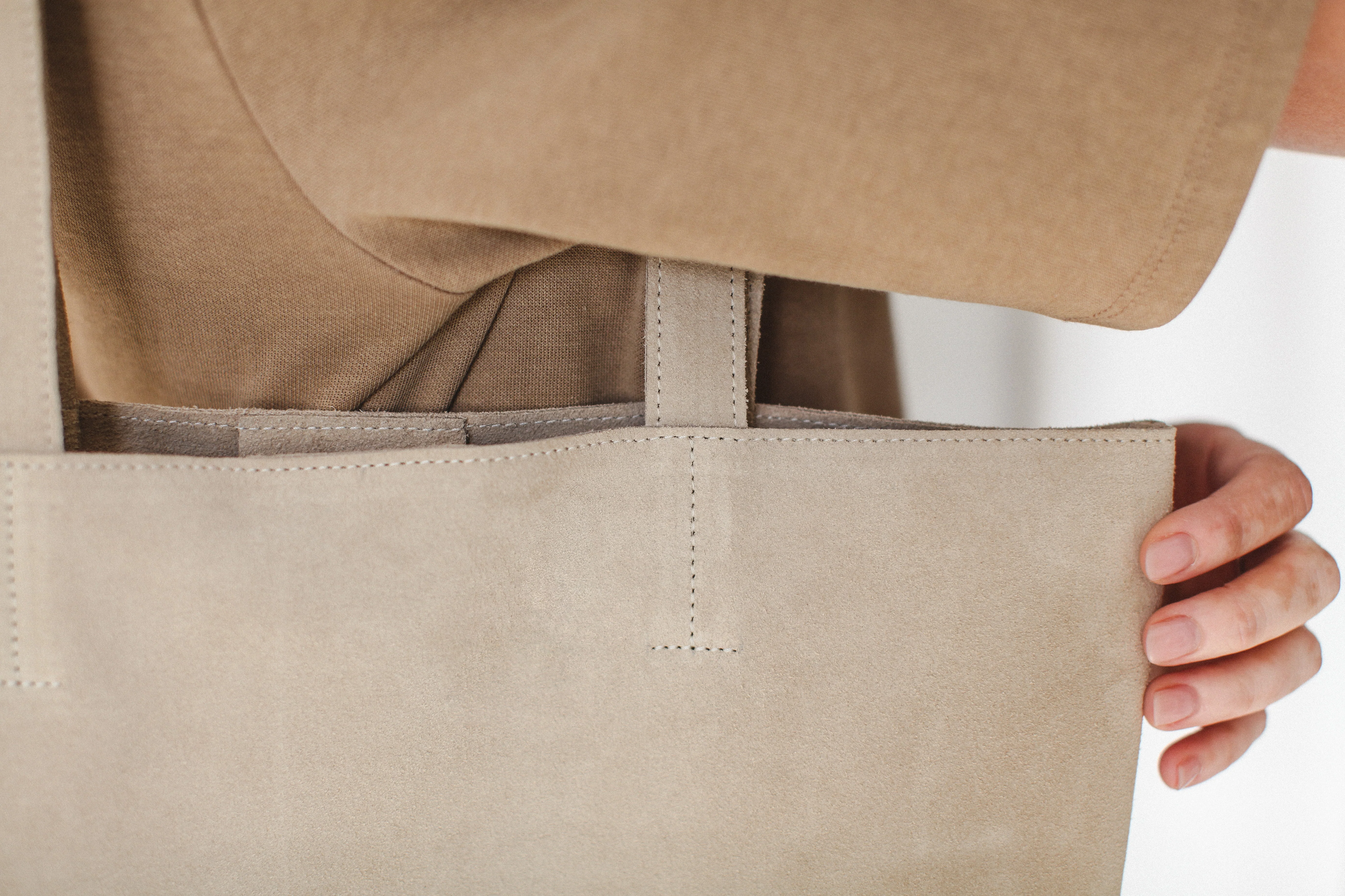 M Tote Bag -Cuoio - Image 3