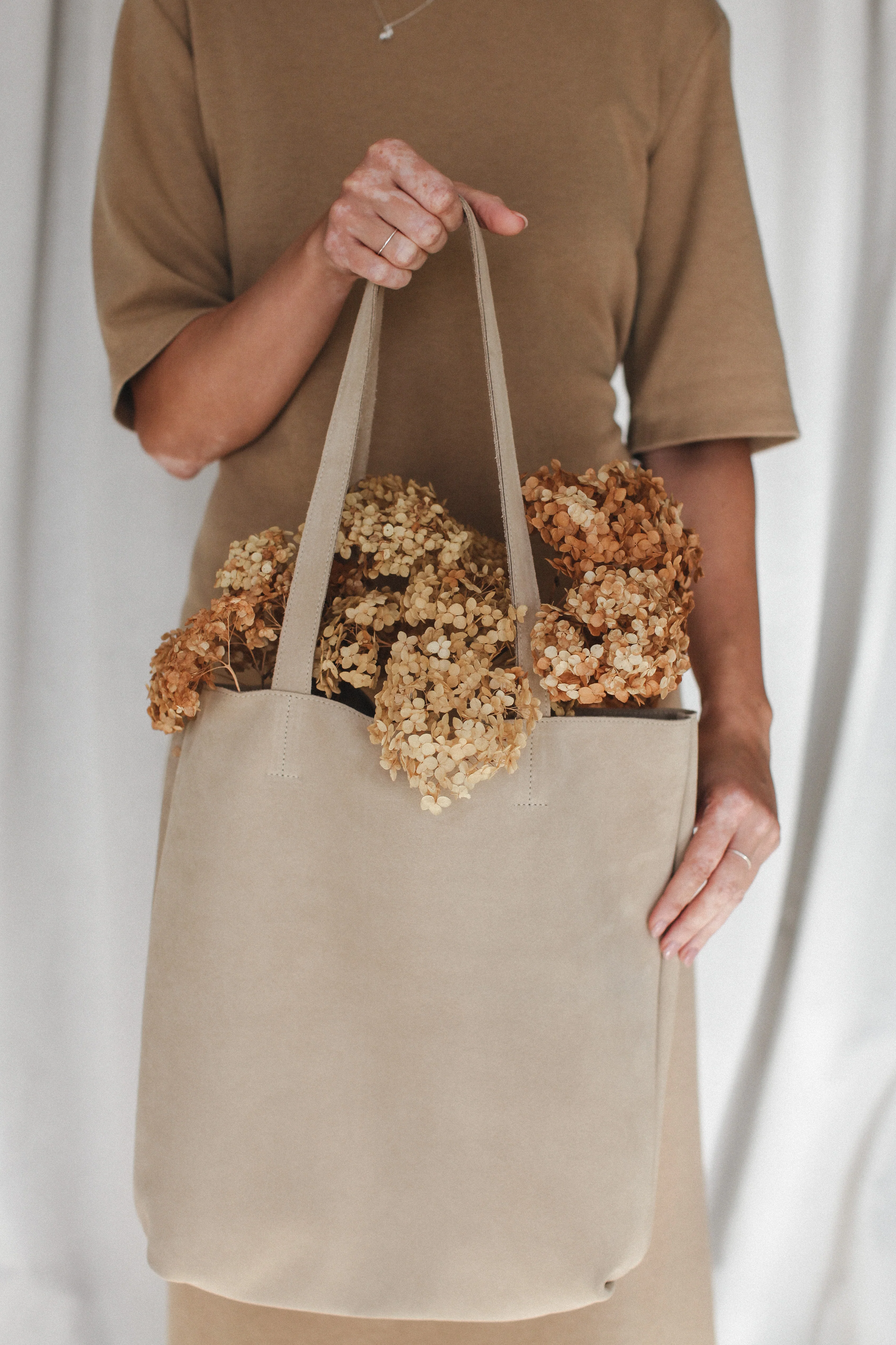 M Tote Bag -Cuoio - Image 5