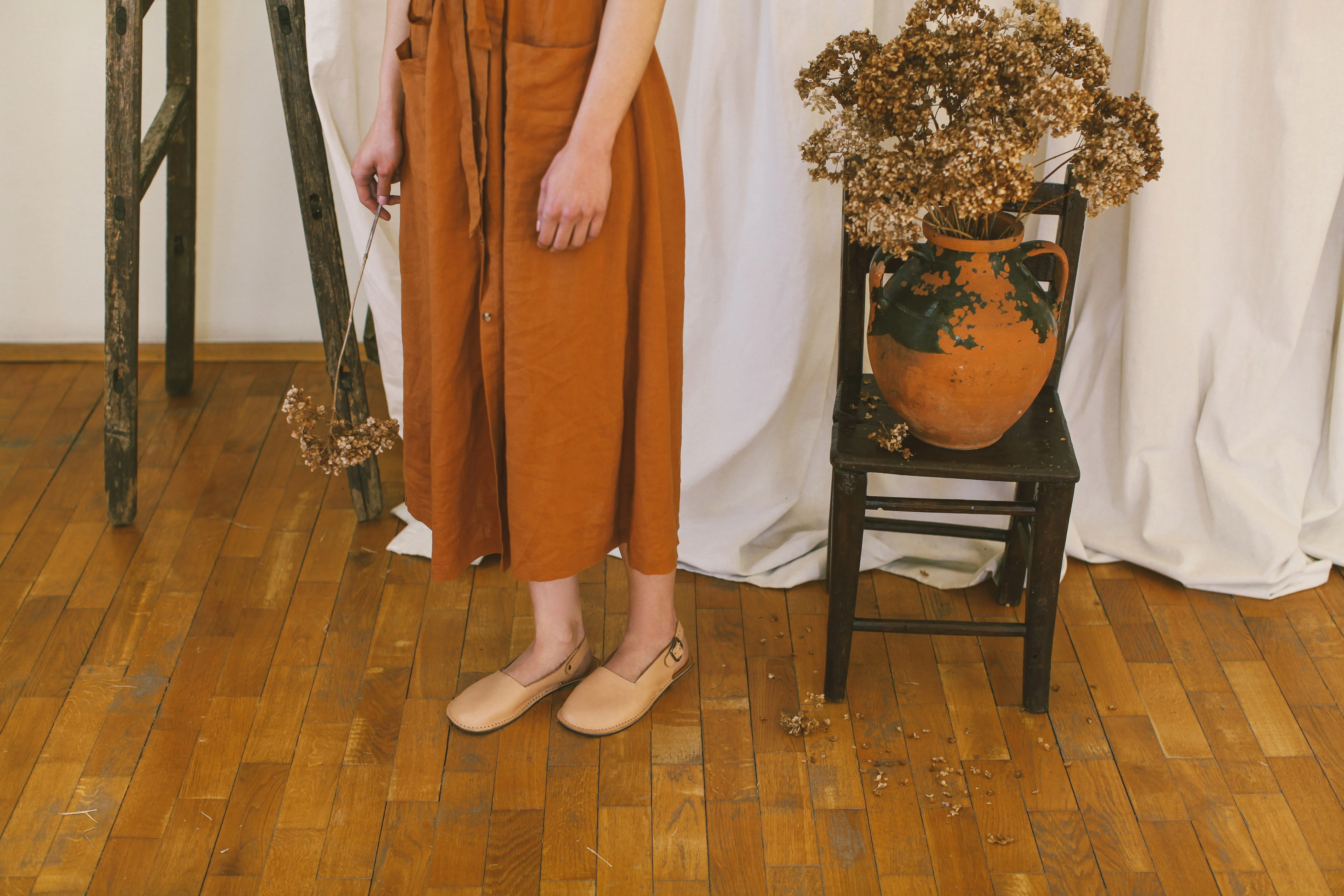 Olive Barefoot - Cuoio - Image 4